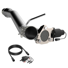 Load image into Gallery viewer, 2014-2018 Chevrolet Silverado &amp; GMC Sierra 1500 QTP Aggressor Cutout Pipe - Back View