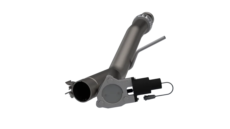 2014-2018 Chevrolet Silverado & GMC Sierra 1500 QTP Aggressor Cutout Pipe - Installation View