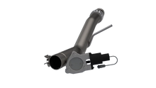 Load image into Gallery viewer, 2014-2018 Chevrolet Silverado &amp; GMC Sierra 1500 QTP Aggressor Cutout Pipe - Installation View