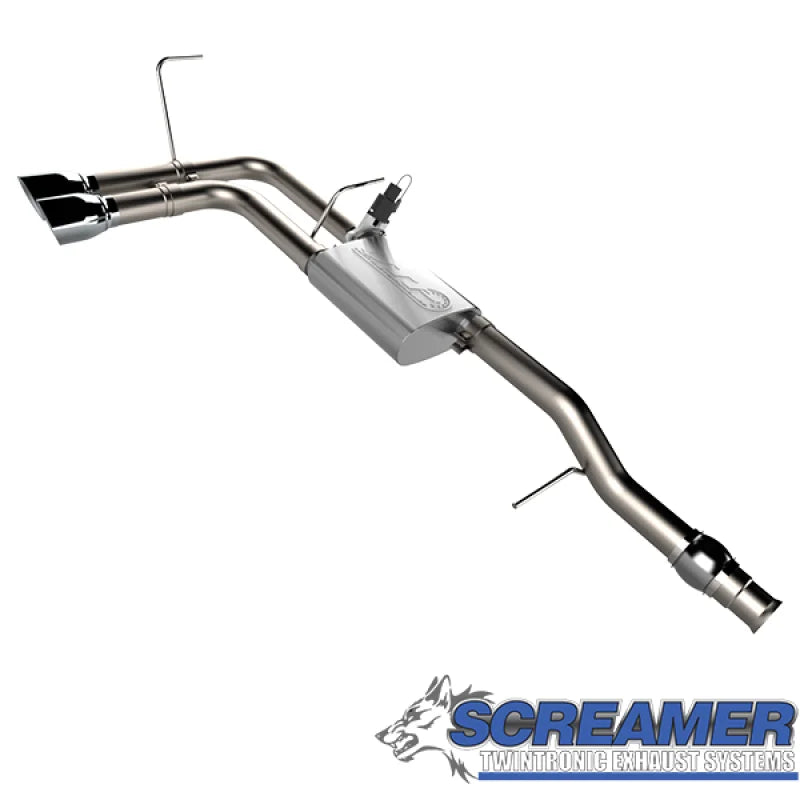 2014-2018 Silverado/Sierra QTP Screamer Side Exit Cat Back - Main Product View