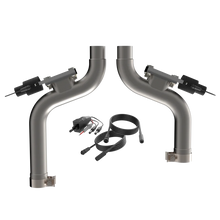 Load image into Gallery viewer, 2015-2017 Ford Mustang GT QTP Aggressor Cutout Pipes