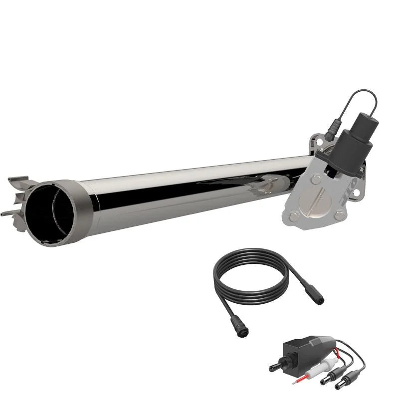 2015-2020 Ford F-150 QTP Aggressor Cutout Pipe - Installation View
