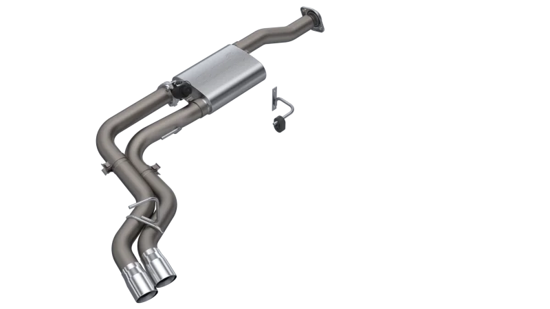 2015-2020 Ford F-150 QTP Screamer Cat Back - Back View