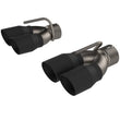 Load image into Gallery viewer, 2015-2023 Dodge Challenger 5.7L QTP Black Quad Tip Adapter - Main Product View