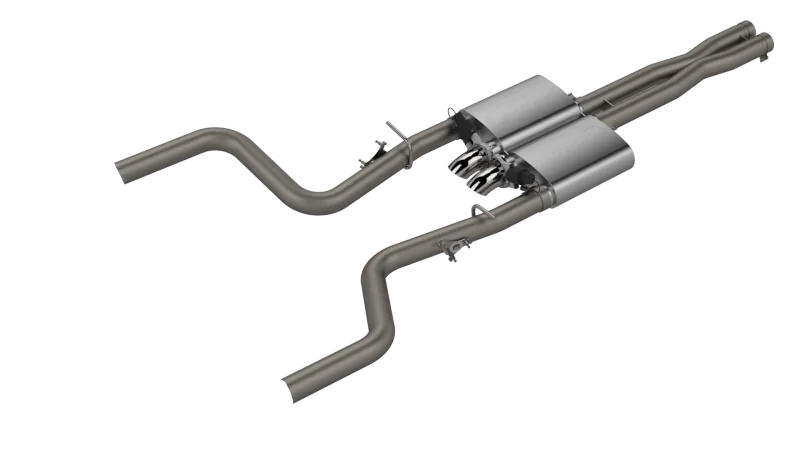 2015-2023 Dodge Challenger 5.7L QTP Screamer Cat Back - Side View