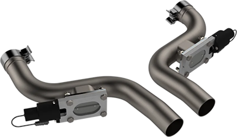 2015-2023 Dodge Challenger,Charger & Chrysler 300C 6.2,6.4L QTP Aggressor Cutout Pipes - Main Product View