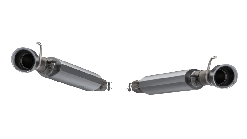 2016-2024 Chevrolet Camaro SS 6.2L QTP AR3 Dual Tip Axle Back - Main Product View