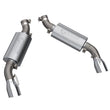 Load image into Gallery viewer, 2016-2024 Chevrolet Camaro SS 6.2L QTP AR3 Dual Tip Axle Back - Side View