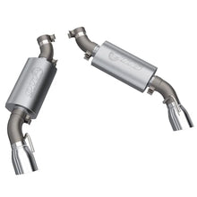 Load image into Gallery viewer, 2016-2024 Chevrolet Camaro SS 6.2L QTP AR3 Dual Tip Axle Back - Side View