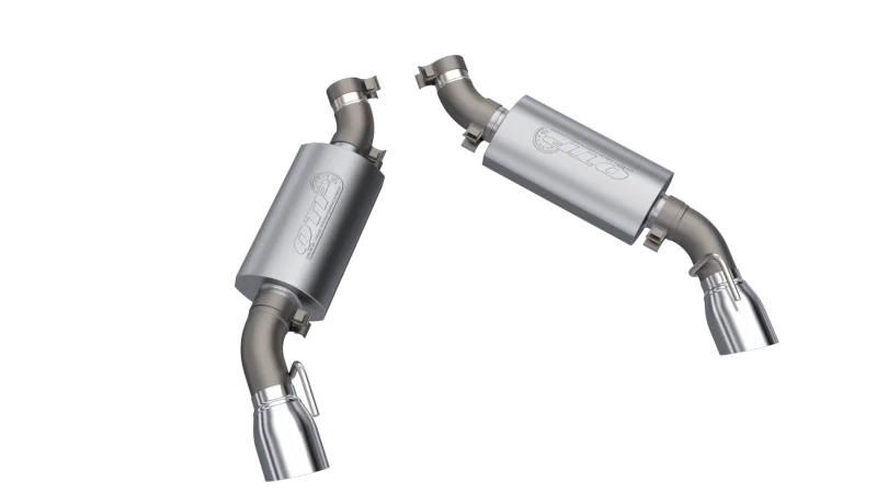 2016-2024 Chevrolet Camaro SS 6.2L QTP AR3 Dual Tip Axle Back - Detail View