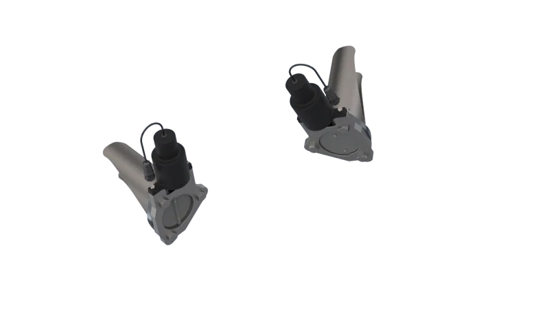 2016-2024 Chevrolet Camaro SS QTP Aggressor Cutout Pipes - Installation View
