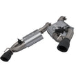 Load image into Gallery viewer, 2016-2024 Chevrolet Camaro SS  QTP Screamer Axle Back Dual Tip Bumper Black Tips - Main Product View