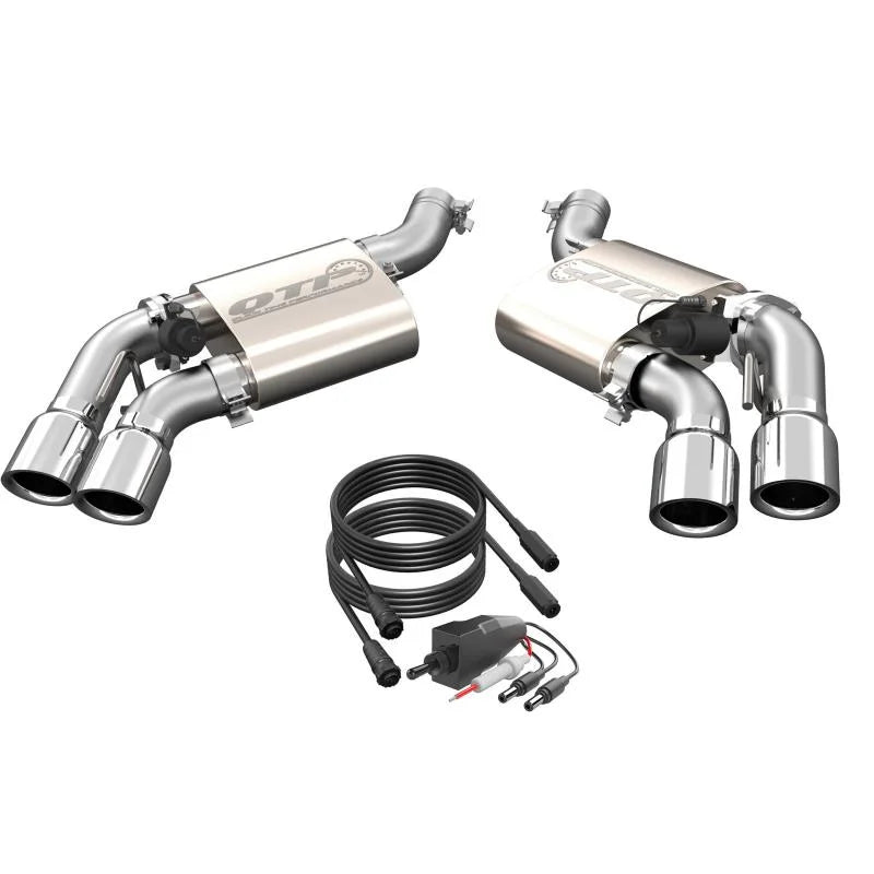 2016-2024 Chevrolet Camaro SS  QTP Screamer Axle Back Quad Tip Bumper - Main Product View