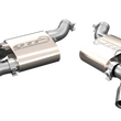 Load image into Gallery viewer, 2016-2024 Chevrolet Camaro SS  QTP Screamer Axle Back Quad Tip Bumper - Installation View