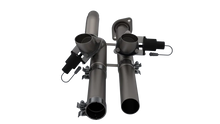 Load image into Gallery viewer, 2017-2020 Ford F-150 Raptor QTP Aggressor Cutout Pipes - Side View