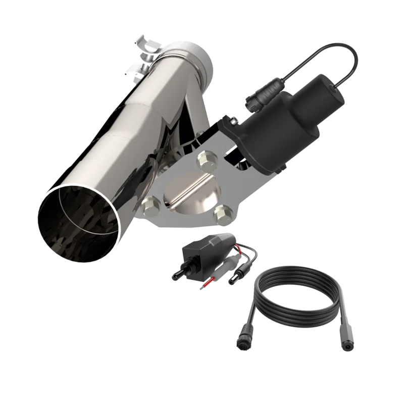 2019-2024 Ford Ranger 2.3L QTP  Aggressor Cutout Pipe - Main Product View