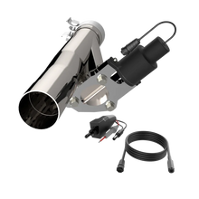 Load image into Gallery viewer, 2019-2024 Ford Ranger 2.3L QTP  Aggressor Cutout Pipe - Main Product View