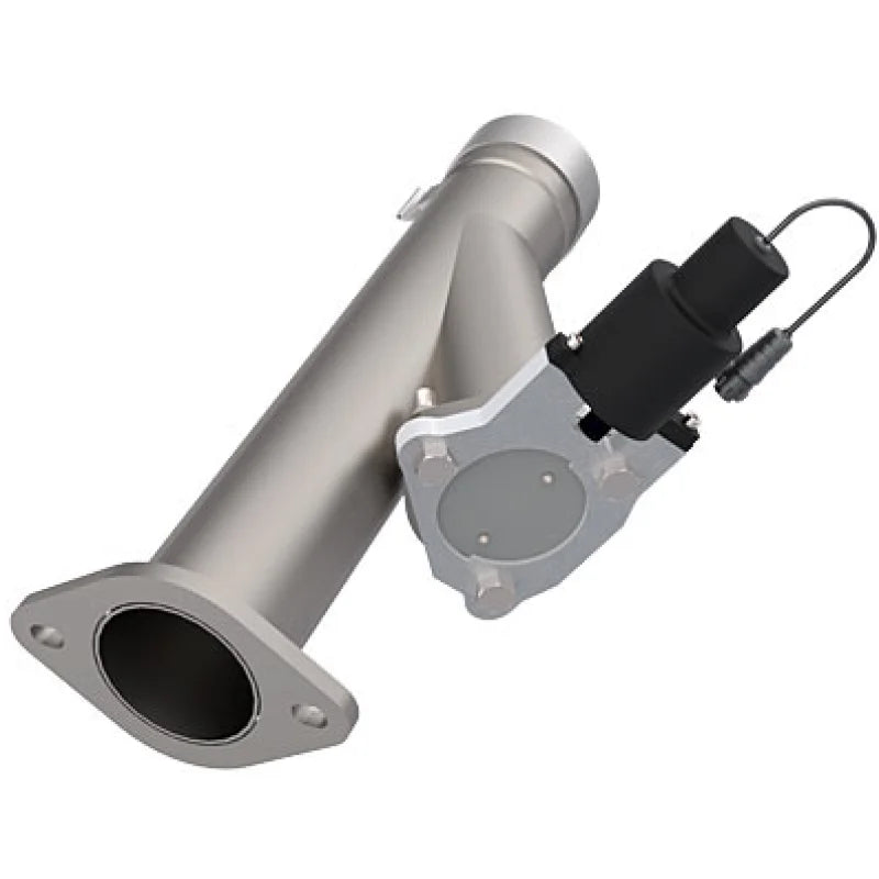 2019-2024 Ram 1500 5.7L QTP Aggressor Cutout Pipe - Side View