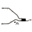 Load image into Gallery viewer, 2019-2024 Ram 1500 QTP Screamer Split Rear Exit Cat Back - Side View