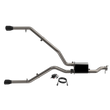 Load image into Gallery viewer, 2019-2024 Ram 1500 QTP Screamer Split Rear Exit Cat Back Black Tips - Side View