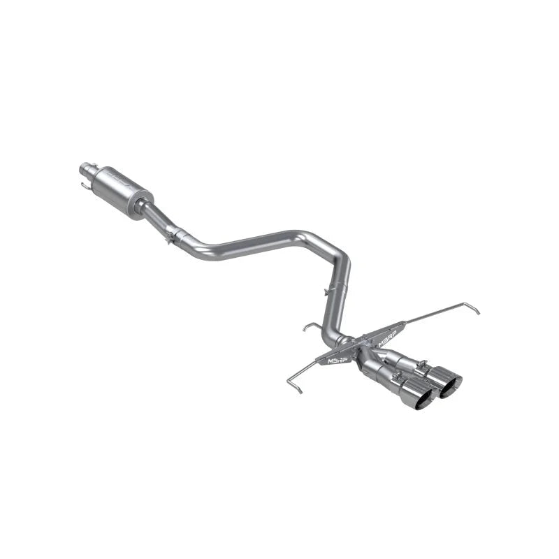 2019+ MBRP Hyundai Veloster Turbo Cat Back - Aluminized - Main Product View