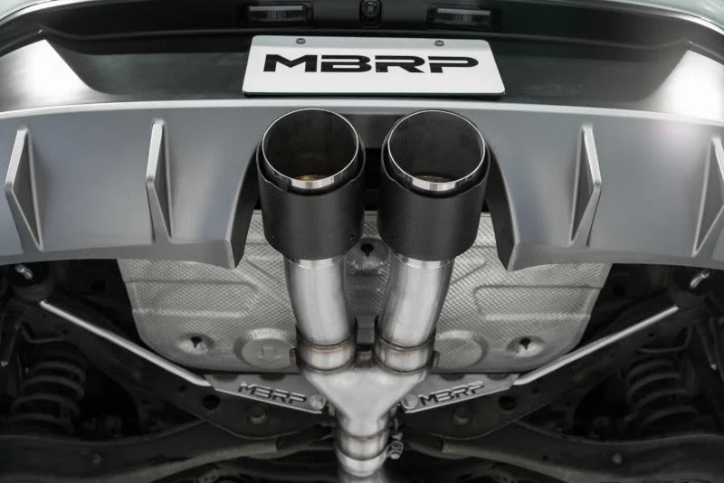 2019+ MBRP Hyundai Veloster Turbo Cat Back - Aluminized - Additional View 5