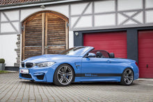 Load image into Gallery viewer, 2022+ BMW M4 (G82) Cabrio w/ Electronic Dampers (4WD Competition Model Only) V3 Coilover Kit - Side View