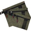 Load image into Gallery viewer, Waxed Canvas 3-Bag Set Small/Medium Size - Buy Now! Overland Vehicle Systems