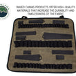 Load image into Gallery viewer, Rolled Socket Organizer Storage Bag - #16 Waxed Canvas Overland Vehicle Systems