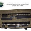 Load image into Gallery viewer, Rolled Socket Organizer Storage Bag - #16 Waxed Canvas Overland Vehicle Systems