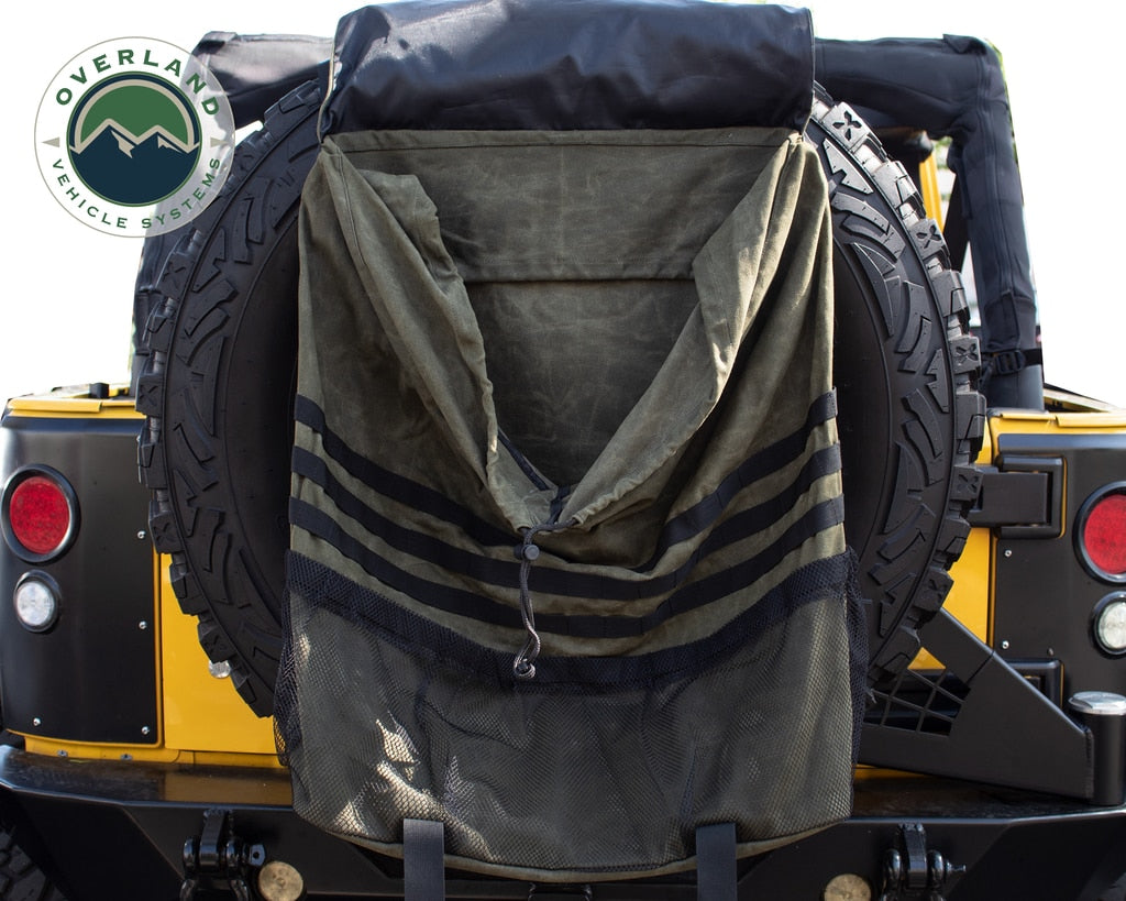 Trash Bag Off Road - Extra Large Tire Mount for Universal Overland Vehicle Systems