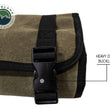 Load image into Gallery viewer, Rolled Bag First Aid - Waxed Canvas First Aid Bag for Car Overland Vehicle Systems