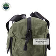 Load image into Gallery viewer, Organize With Overland Vehicle Systems Wax Canvas Small Duffle Bag Overland Vehicle Systems