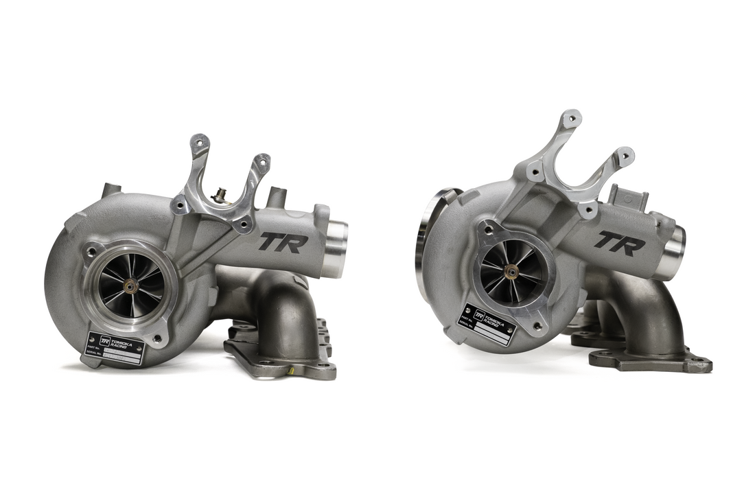 TR DCBB S55 Twin Turbo Kit with Exhaust Manifold & Intake Pipes for BMW F8X M2 Competition / M3 / M4 - 800HP+ Capable (TR-TW2008)