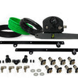 Load image into Gallery viewer, Gladiator Tire Inflator System 4 Tire For 19-25 Jeep Gladiator W/Engine Mount With Box, Fittings, Hoses and Storage Bag Black UP Down Air