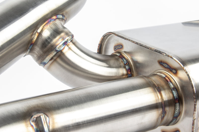 Dinan Free Flow Axleback Exhaust System - Black Tips fits 2020-2026 BMW M340i, M340I xDrive / 2021-2026 BMW M440I / 2022-2024 BMW M440I Gran COUPE / 2021-2024 BMW M440I xDrive / 2022-2024 BMW M440I xDrive Gran COUPE