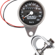 Load image into Gallery viewer, 2.4" KPH Mini LED Mechanical Speedometer/Indicators - Black Face