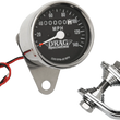 Load image into Gallery viewer, 2.4" MPH Mini LED Mechanical Speedometer/Indicators - Black Face