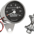 Load image into Gallery viewer, 2.4" MPH Mini LED Mechanical Speedometer/Indicators - Black Face