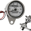 Load image into Gallery viewer, 2.4" MPH Mini LED Mechanical Speedometer/Indicators - White Face