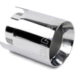 Load image into Gallery viewer, Dinan Double-Walled 4.5in Clamp-On Exhaust Tip - Polished - 4.5in Outlet / 3.25in Inlet