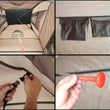Load image into Gallery viewer, OVS Instant Portable Pop Up Shower Tent With Storage Bag Overland Vehicle Systems