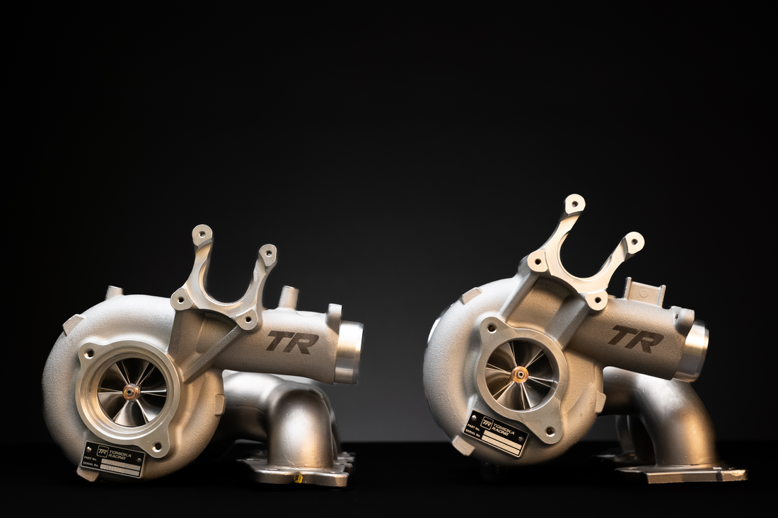 TR DCBB S55 Twin Turbo Kit with Exhaust Manifold & Intake Pipes for BMW F8X M2 Competition / M3 / M4 - 800HP+ Capable (TR-TW2008)