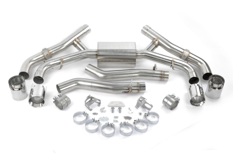 Dinan Valved Axleback Exhaust System - Polished Tips fits 2020-2026 BMW X5 / X6