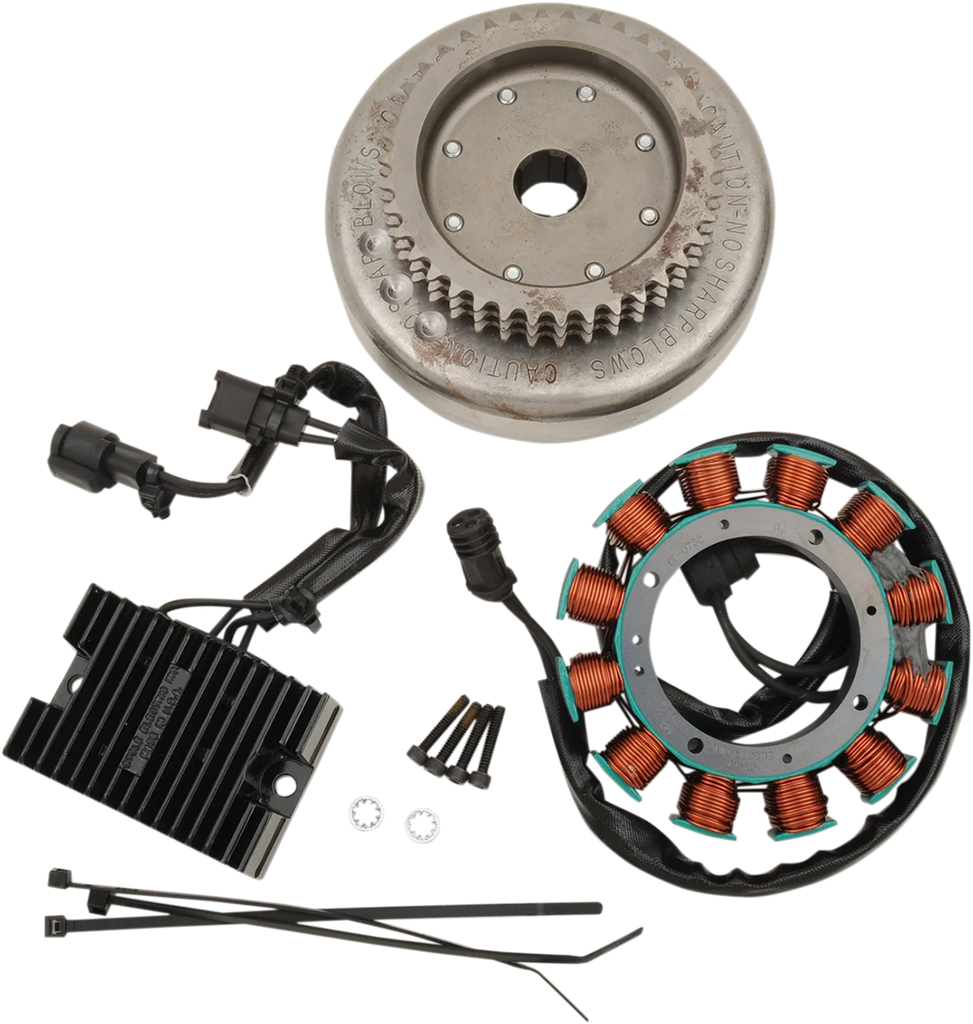 27A Alternator Kit - Harley Davidson - Side View