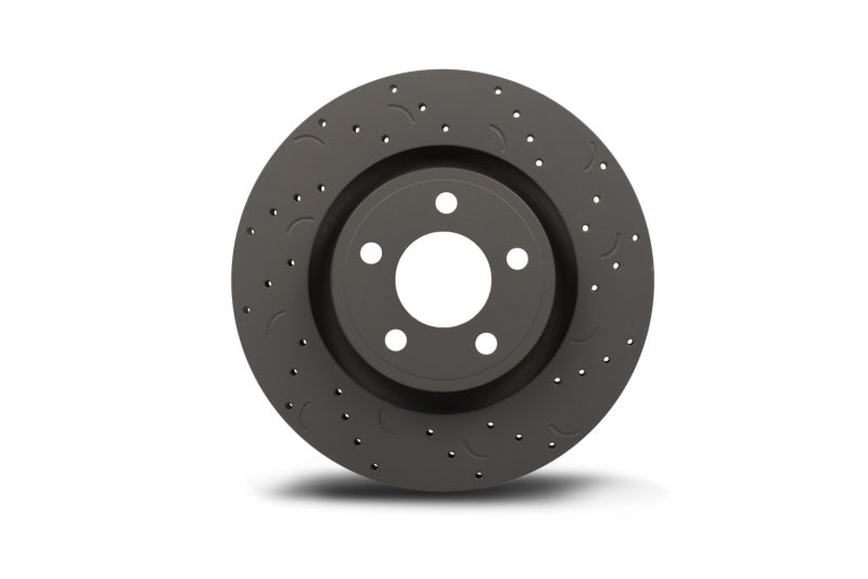 Hawk Performance Talon Drilled and Slotted Rear Brake Rotor Set fits 2004-2010 Infiniti QX56 / 2005-2015 Nissan Armada / 2004 Nissan Pathfinder Armada LE / 2004-2015 Nissan Titan