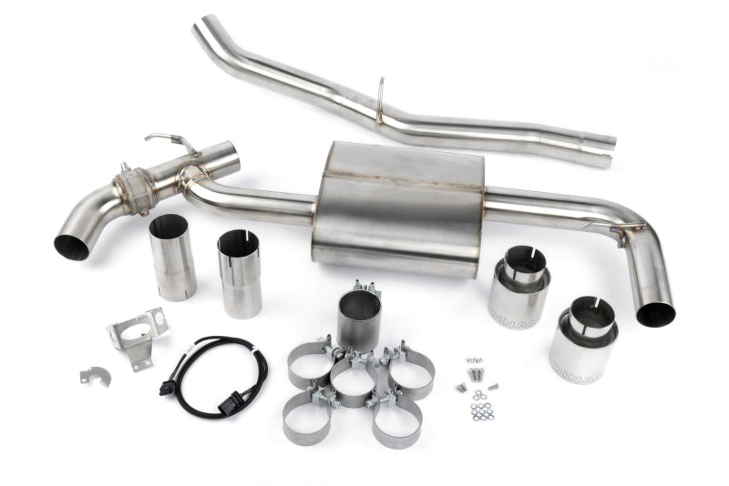 Dinan Valved Axleback Exhaust System - Polished Tips fits 2016-2022 BMW X1 XDRIVE28I / 2018-2023 BMW X2 XDRIVE28I / 2017-2024 Mini Cooper Clubman Jcw ALL4 / 2018-2024 Mini Cooper Countryman Jcw ALL4