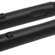 Load image into Gallery viewer, 3-1/2" Slashdown Slip-On Mufflers - Black DragSpecialties H00964 - Main Product View