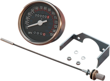 Load image into Gallery viewer, 3-1/8" Dash Mount Speedometer DragSpecialties 72307