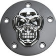Load image into Gallery viewer, 3-D Skull Points Cover - Sportster DragSpecialties 30-0186-PC - Side View